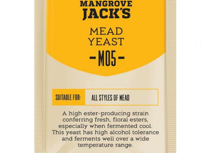 Mangrove Jack’s Craft Series Mead Yeast M05 10g - Pack of 2