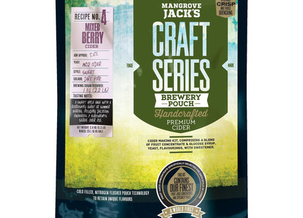 Mangrove Jack's Craft Series Mixed Berry Cider - 2.4kg