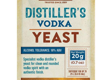 Still Spirits Distillers Yeast Vodka 20g