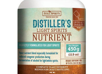 Still Spirits Distillers Nutrient Light Spirit 450g