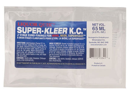 Liquor Quik Super-Kleer KC 2-Part Finings - Pack of 4