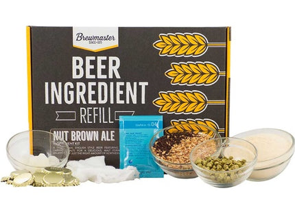 Nut Brown Ale Beer Brewing Kit 1 gallon