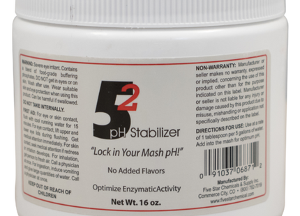 Five Star 5.2 pH Stabilizer - 1 Lb