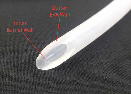 EVABarrier Tubing - 5 mm ID x 8 mm OD - By the Foot
