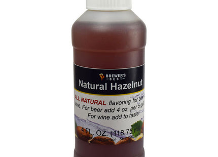 Natural Hazelnut Flavoring Extract - 4 oz