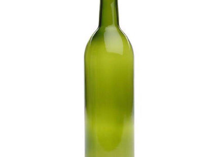 750 mL Antique Green Bordeaux Wine Bottles - Two Cases of 12