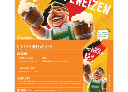 German Hefeweizen - Extract Beer Brewing Kit
