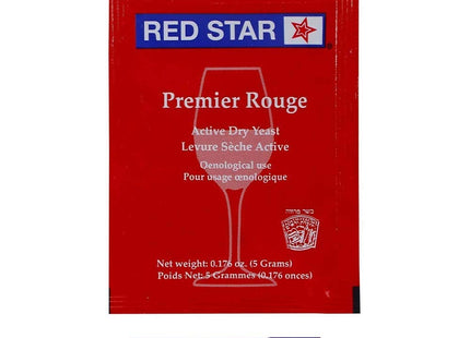 Premier Rouge Wine Yeast 5g - Pack of 10