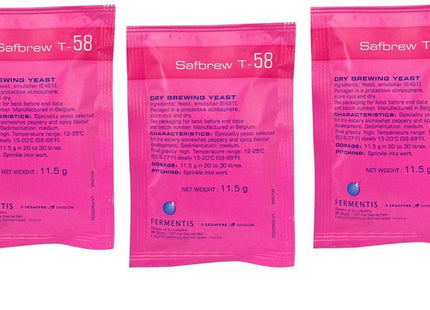 Fermentis SafAle™ T-58 11.5 g - Pack of 3