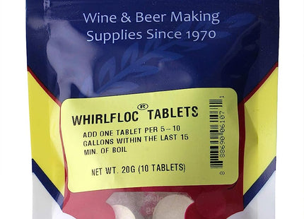 Whirlfloc Tablets - 10 tablets