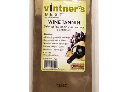 Wine Tannin - 1 oz