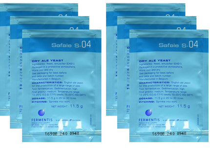 Safale S-04 - Pack of 6
