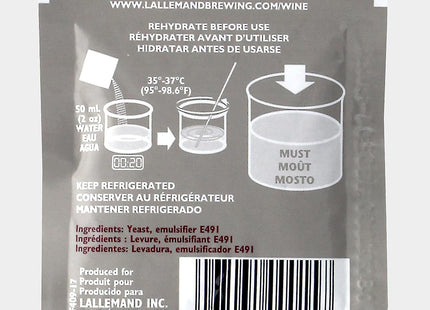 Lalvin ICV D-47 Wine Yeast 5g - Pack of 10