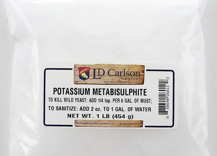 Potassium Metabisulfite - 1 Lb