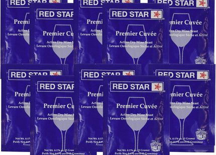 Premier Cuvee Wine Yeast 5g - Pack of 10