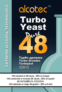 Alcotec Turbo Yeast Pure 48 - Pack of 2