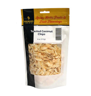 Brewer's Best Toasted Coconut Chips - 4 oz