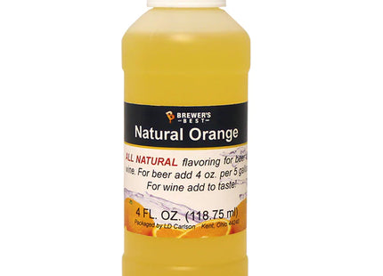 Natural Orange Flavoring Extract - 4 oz