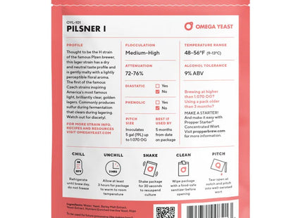 Omega Yeast OYL-101 Pilsner I