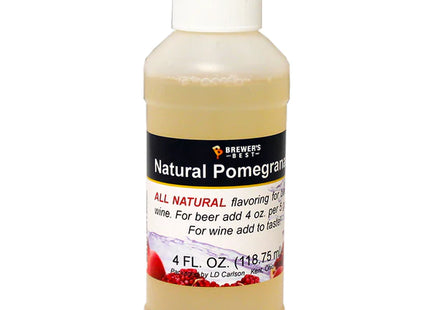 Natural Pomegranate Flavoring Extract - 4 oz