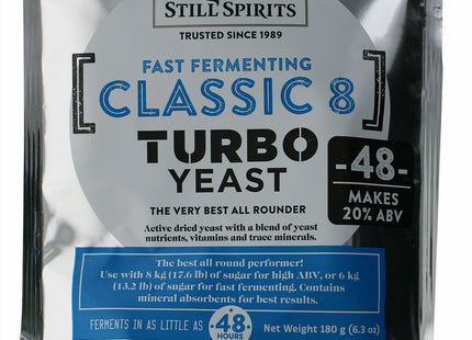 Still Spirits Classic 8 48 Hours Turbo Yeast