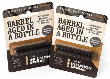 Barrel Aged in a Bottle Oak Infusion Spiral - Set of 2