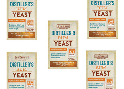 Still Spirits Distillers Yeast Rum 20g - Pack of 5