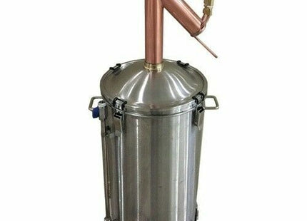 Copper Pot Still for DigiBoil Keg BrewZilla T500 w/ FREE Water Lines